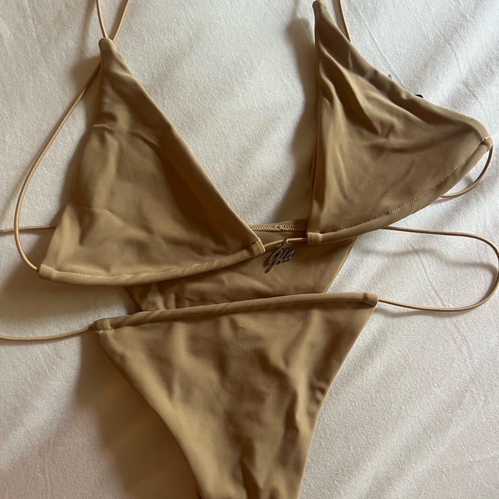 I.AM.GIA Tan Bikini Set